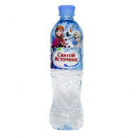 Вода питьевая «Святой Источник» 0,5 л ПЭТ кобр