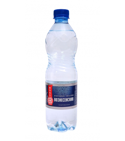 Вода питьевая «Вознесенская» газированная 0,5 л ПЭТ