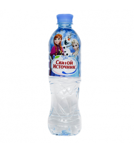 Вода питьевая «Святой Источник» 0,5 л ПЭТ кобр