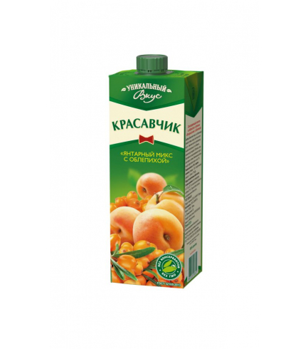 Нектар Абрикос-Облепиха «Янтарный микс» «Красавчик» 1 л