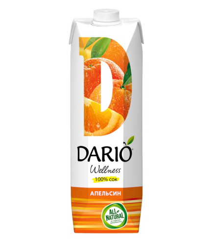 Нектар Апельсин «Дарио Велнес» 1 л