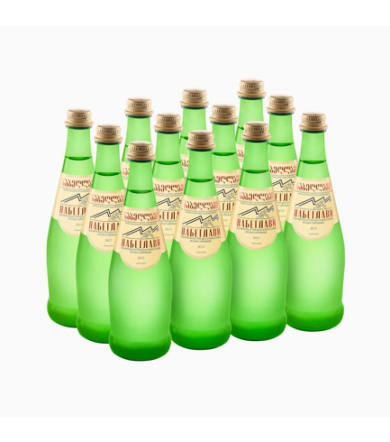 Вода минеральная Набеглави 0,5*12 стекло ГАЗ природная лечебно-столовая. питьевая