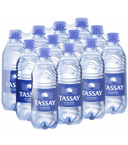 Вода питьевая TASSAY газированная 0,5 л